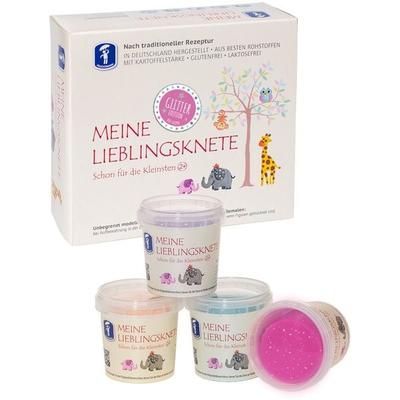 MEINE LIEBLINGSKNETE - Glitter-Edition - 4 Farben sort. - a 130 g
