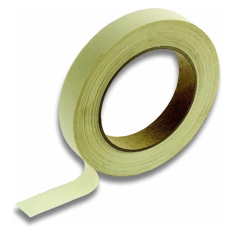 Cimco Flachkrepp-Papier-Abklebeband, Breite 50 mm, Länge 50 m, beige (50 mm) (160308)