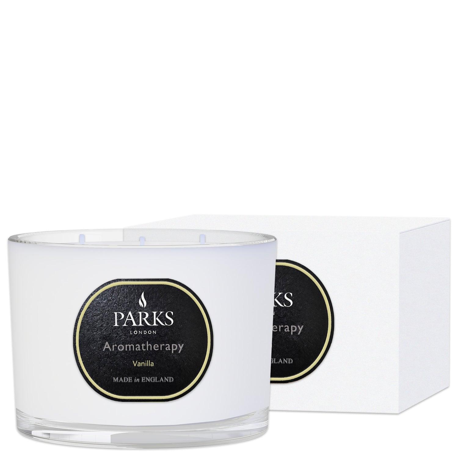 VINTAGE AROMATHERAPIE VANILLE 370G 3 DOCHT KERZE