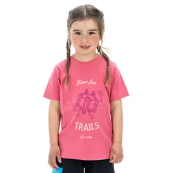 CUBE Organic T-Shirt ROOKIE Trail coral L - (134/140)