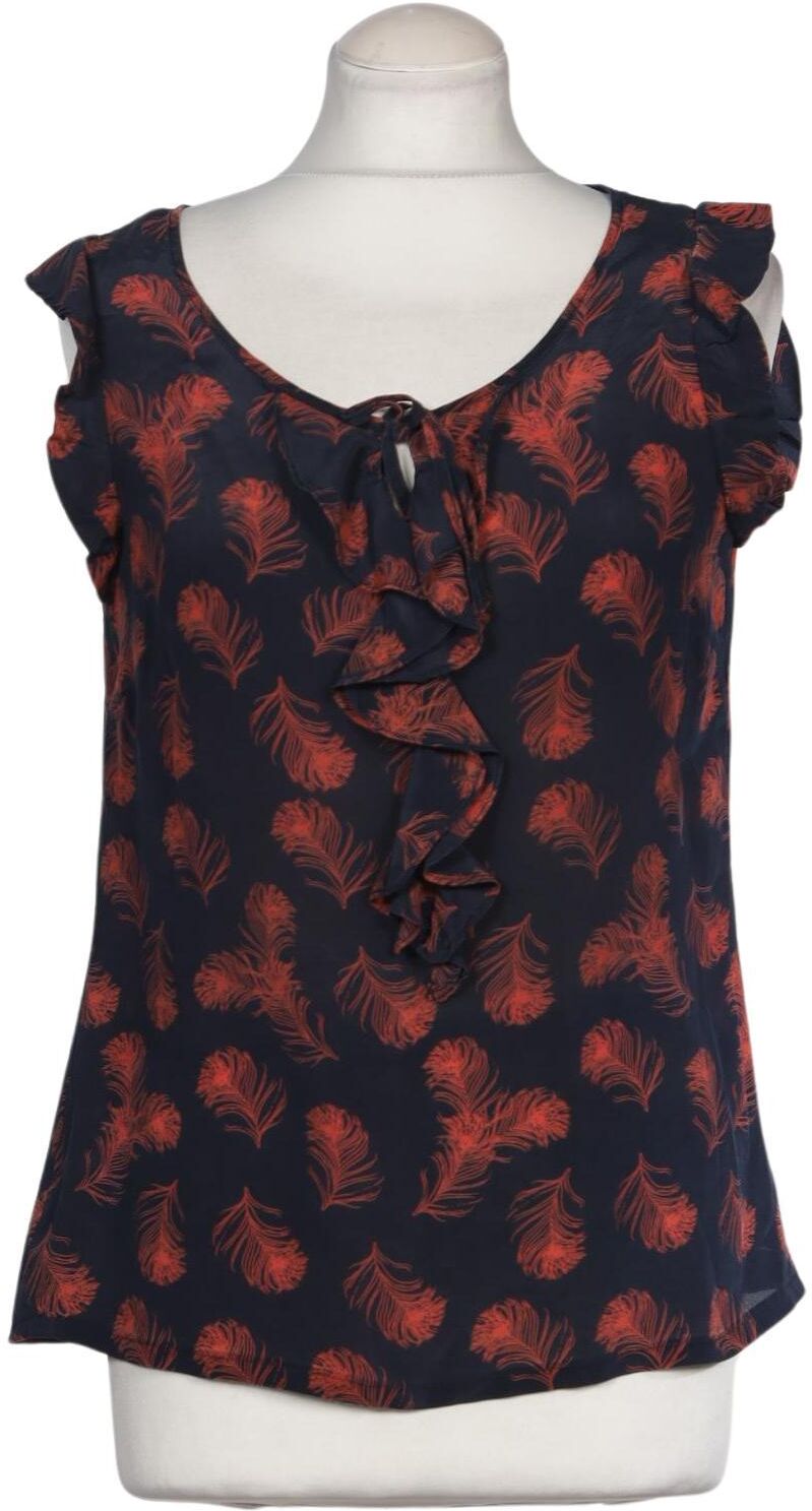 Edith & Ella Damen Bluse, Mehrfarbig, Gr. S, Seide - Second Hand