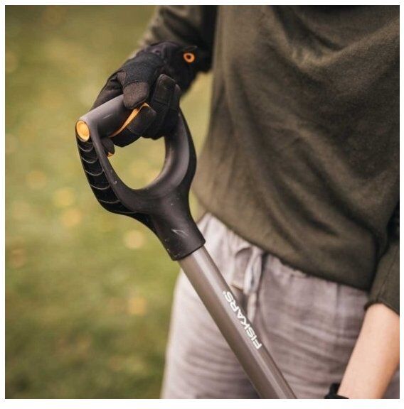 Fiskars Ergonomic Staudespade, Grå, 123 Cm.