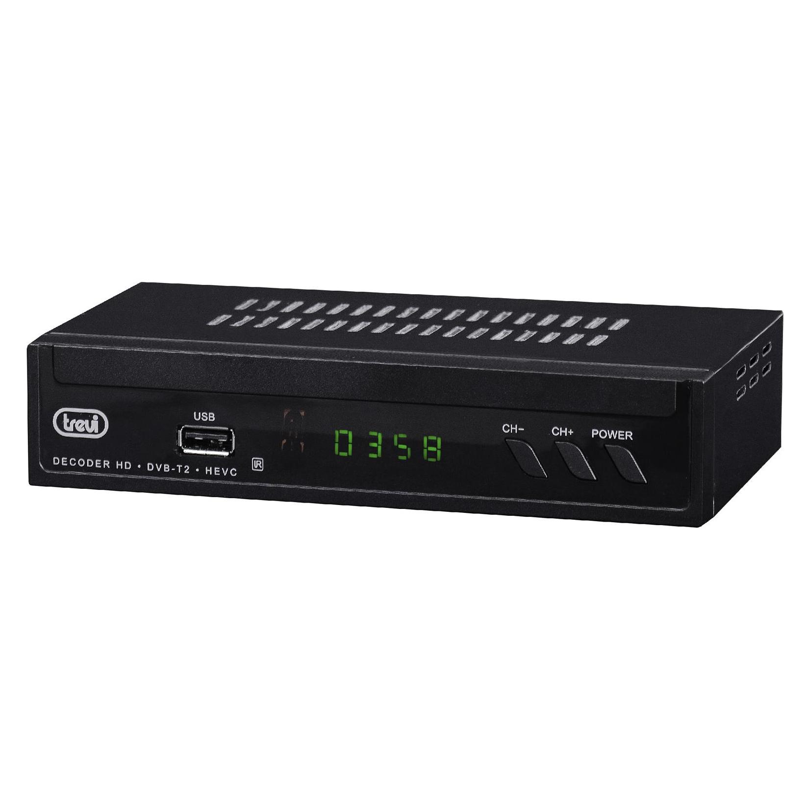 Trevi HE 3378 T2 Terrestrisch HD Schwarz (DVB-T2) (03378T200)