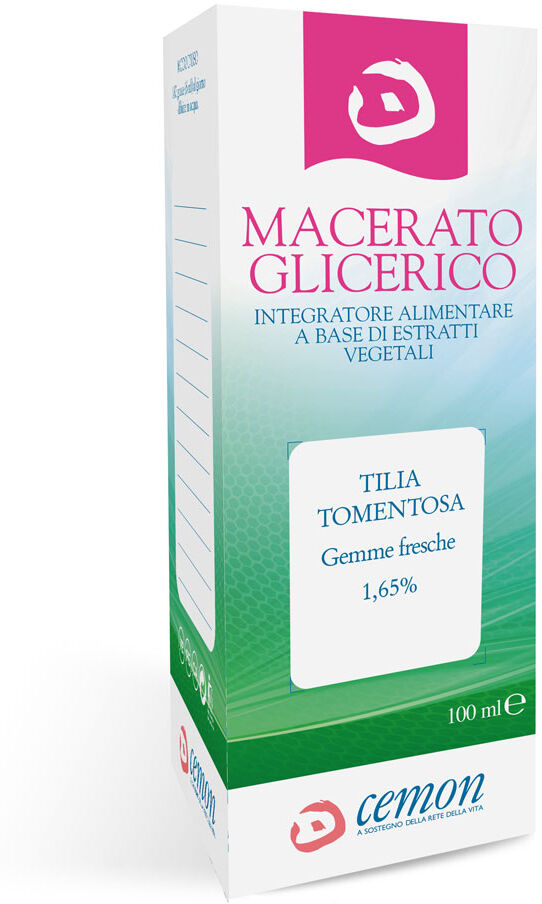 CEMON Srl Tilia Tomentosa Gemme Fresche - Macerato Glicerico 100ml: Fitoterapia, Tilia Tomentosa, Macerato Glicerico, Gemmoderivato