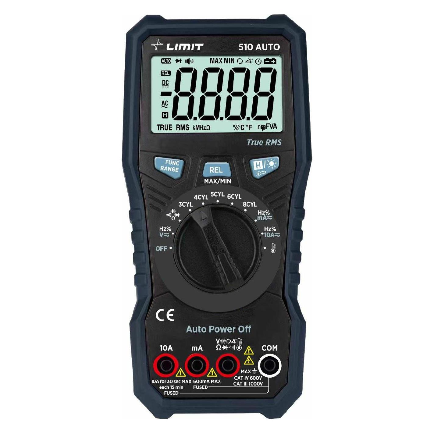 Limit DM 510 Auto Digitalmultimeter (Hand-Multimeter) (57230382)