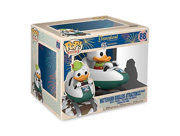 Pop Rides Disney Donald with Matterhorn Vinyl Figure