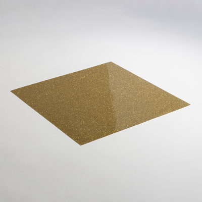 STAHLS 010131 CAD-CUT Glitter Flake in Yellow Gold size 12x180