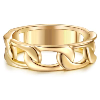 Fingerring YOKOAMII "Y144" Gr. 58, gelb (gelbgold), Fingerringe, Damen, 58, Metall, 2,2mm, Fingerring, Ring gelbgold