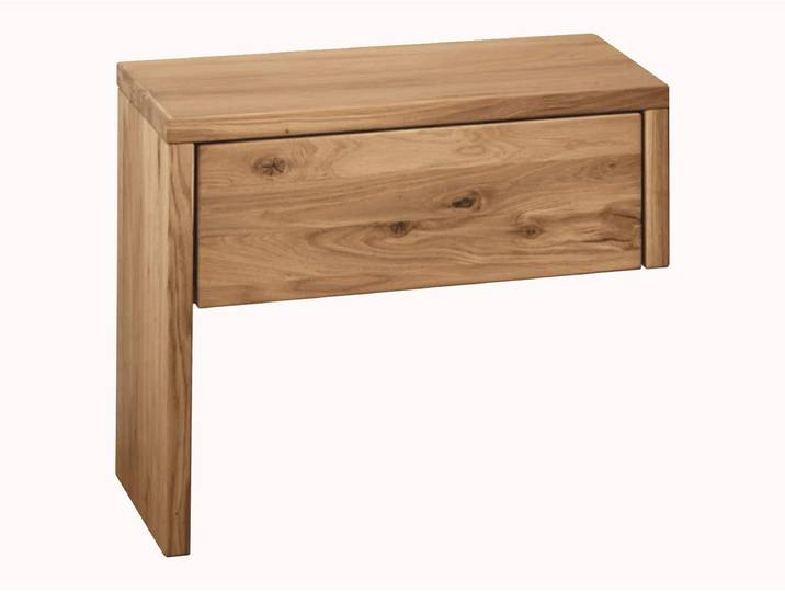 Nachttisch Belluno - für die linke Bettseite - H45xB50xT34 cm - Wildeiche