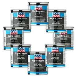 8x Bremsenpaste LIQUI MOLY 4061 Kupferpaste Kupfer-Paste Montage Bremse Fett 1Kg
