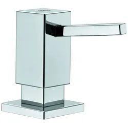 GROHE Spülmittelspender Cube 40649 für Flüssigseifen 500ml chrom, 40649000 40649000