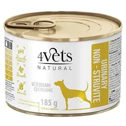 4 Vets Hund Urinary Non-struvite 12x185g