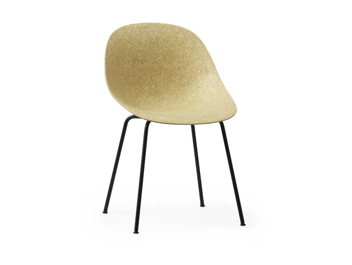 Normann Copenhagen Mat Chair Stuhl Hemp-black steel
