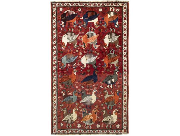 Shiraz Teppich 118x203 Handgeknüpft Orientteppich Perserteppich