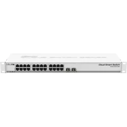 MikroTik CSS326-24G-2S+RM (24 Ports), Netzwerk Switch, Weiss