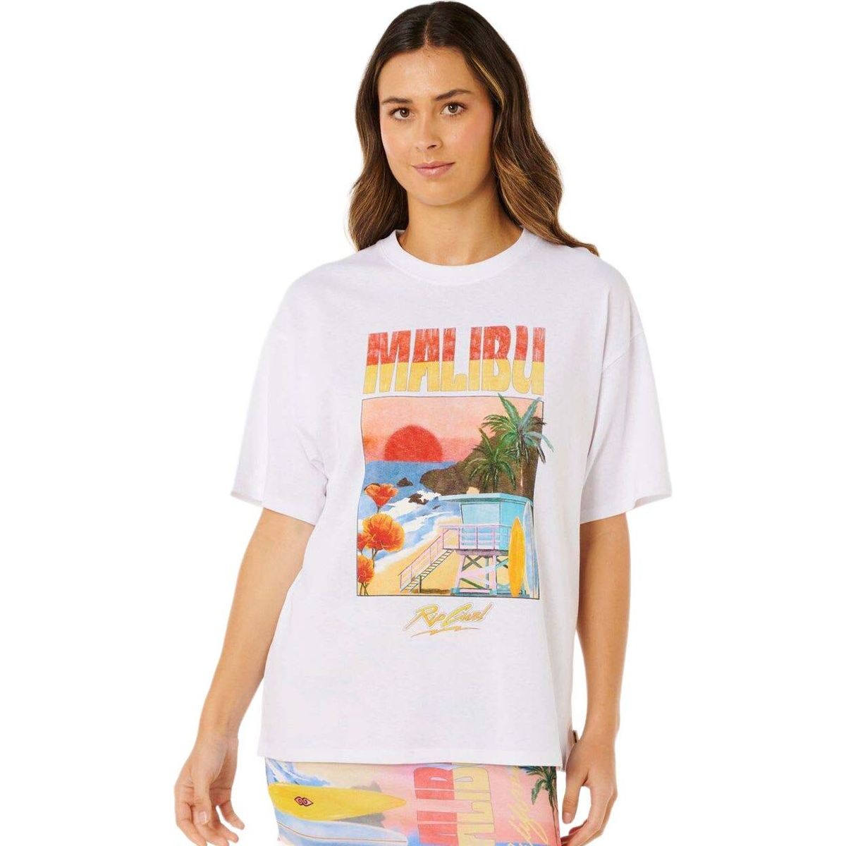 RipCurl Hayley O Heritage Tee optical white (3262) L 0MTWTE-3262-L