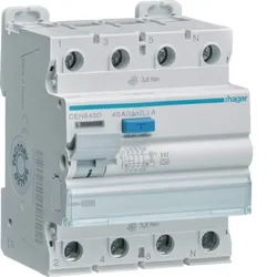 Hager Fehlerstromschutzschalter CEH640D