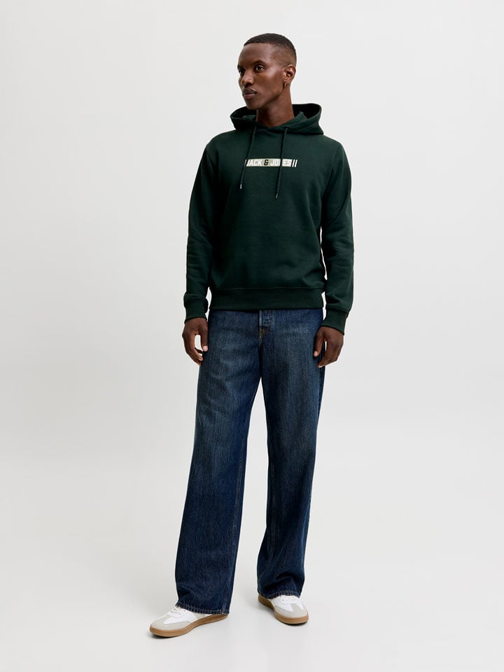 Jack & Jones Hoodie in Grün - L