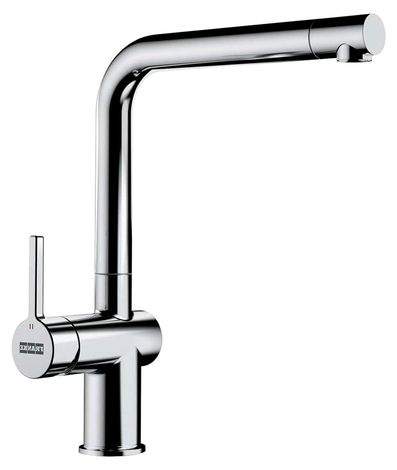 Schwenkbare Küchenarmatur Active L in Chrom