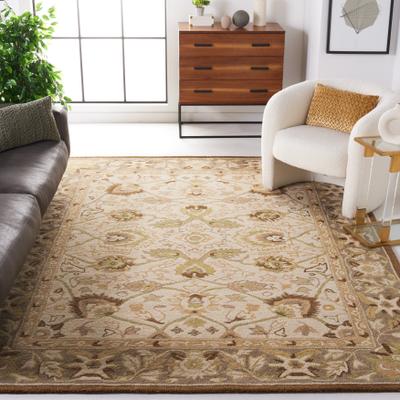 SAFAVIEH Handmade Anatolia Adella Traditional Oriental Hand-spun Wool Rug