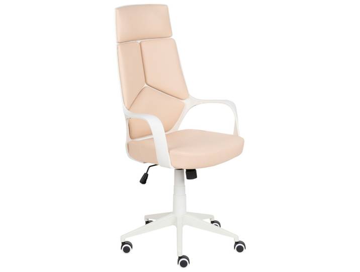 BÜROSTUHL Kunstleder Pfirsichrosa Delight