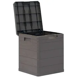 Helloshop26 - 90-Liter braune Gartenaufbewahrungsbox/Box