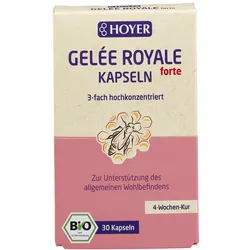 HOYER Gelée Royale forte Kapseln BIO 30 St