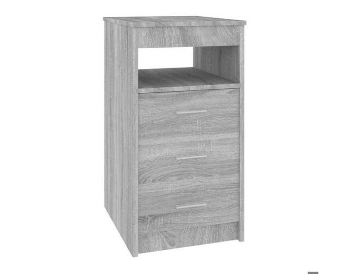 NOUVEAU Cabinet de rangement - Armoire à tiroirs - Sonoma gris - 40x50x76cm Bois d'ingénierie - Anti l'humidité - pour salon 79900