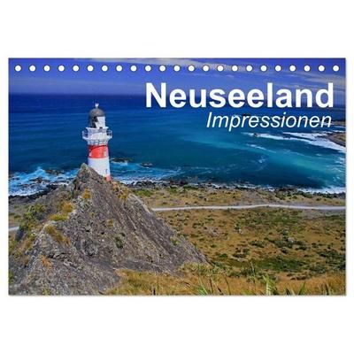 Neuseeland • Impressionen (Tischkalender 2027 DIN A5 quer), CALVENDO Monatskalender