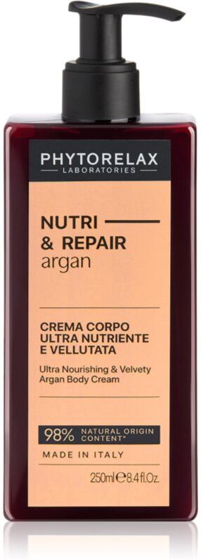 Phytorelax Laboratories Olio Di Argan crème pour le corps régénérante à l'huile d'argan 250 ml