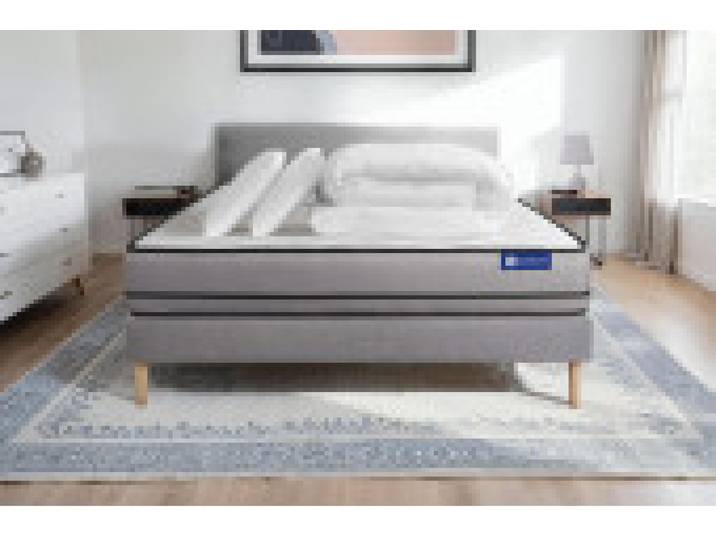 Pack Literie - Matelas et - Livré avec 1 Couette et 2 Oreillers