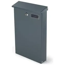 SafePost, Briefkasten, 951 Briefkasten anthrazit RAL7016 matt