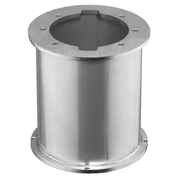 Wibre Einbaugehäuse für Schwimmbad-Scheinwerfer, Einbau-Ø 8cm, Edelstahl WIB-4.0052.01.00