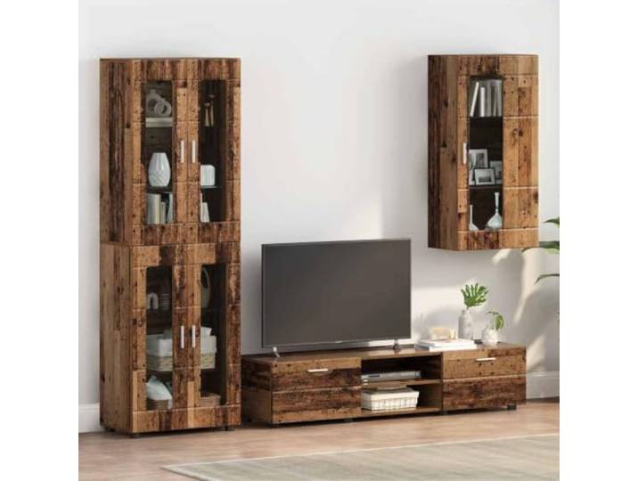FMPGJLYH Schrank aus Holzwerkstoff, Kommode mit Stauraum, 50 x 29 x 100 cm Matt lackierte Oberfläche, Modernes Design, Robuste Konstruktion, Für Wohnräume