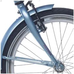 alpina Voorvork 20 Ocean dusk blue matt, Besteck, Blau