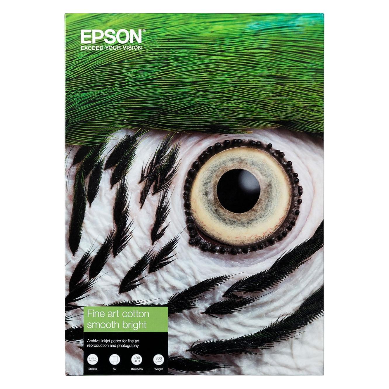 Epson Fine Art Cotton Smooth Bright II A2 25 S (300 g/m²) (C13S450276NQ)
