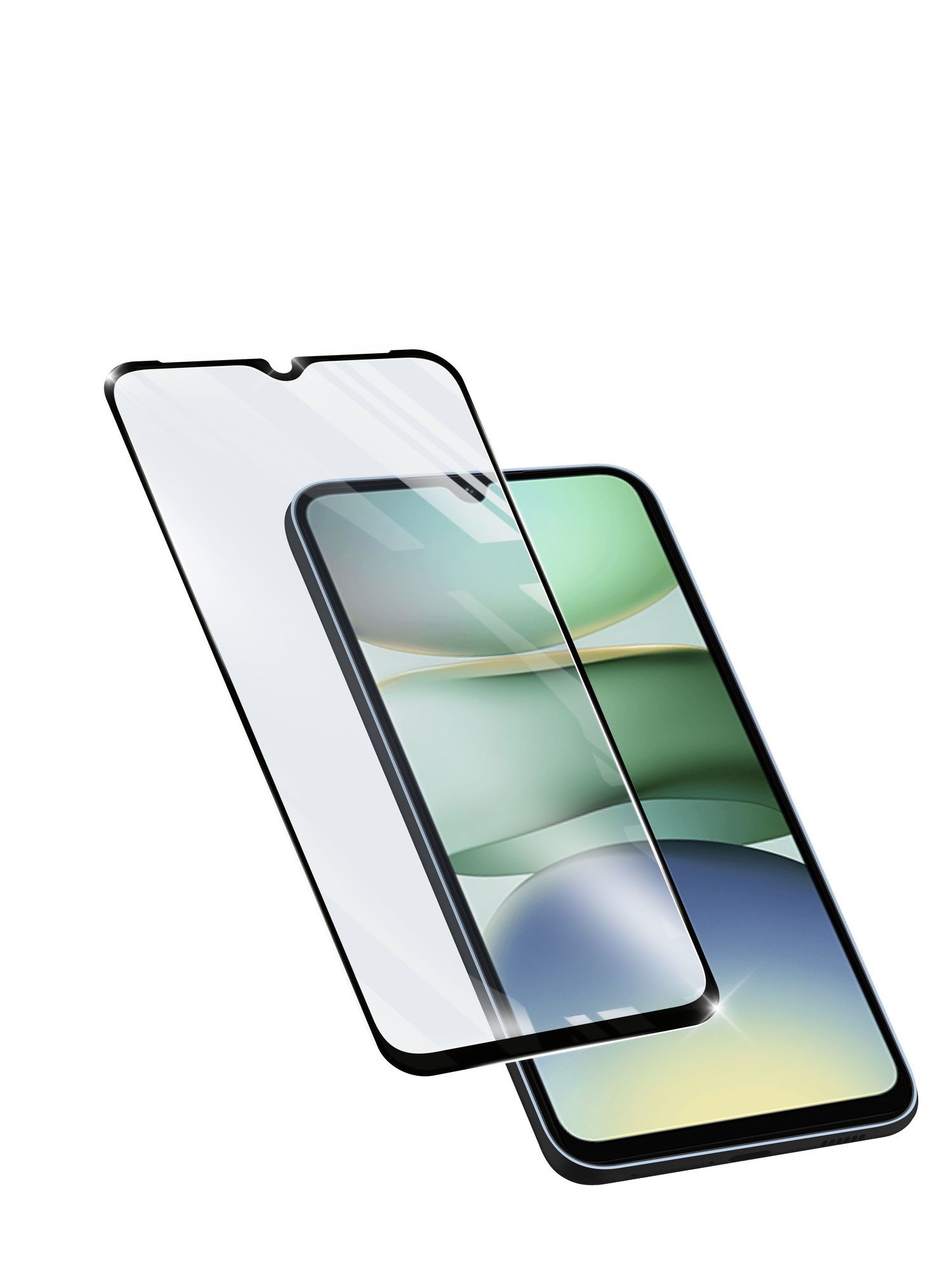 Cellular Line Impact Glass Capsule Klare Bildschirmschutzfolie gehärtetes Glas für Redmi 15C Schlagfest, Kratzresistent 61272
