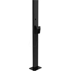 GC EVSTND01 - Montagesäule, für Wallbox-Ladestationen, 149 cm, schwarz