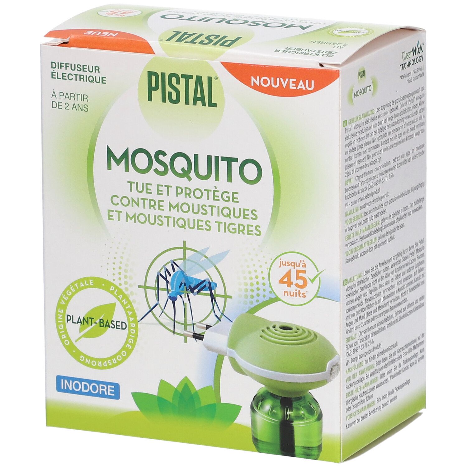 Pistal Mosquito Elektrische Verstuiver 1 St Nicht relevant