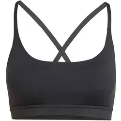 ADIDAS Damen BH All Me Light Support, Größe XXS in Schwarz Schwarz