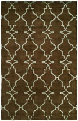 KALATY Portfolio Java/Brown Wool Handmade Area Rug