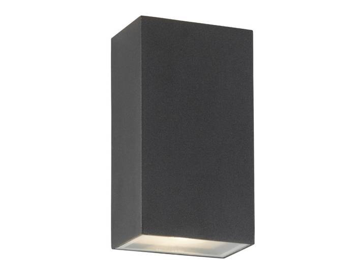 Aussenwandleuchte Stirling, Schwarz, Metall, Kunststoff, 16 cm, Europäischer Sicherheitsstandard, Lampen & Leuchten, Außenbeleuchtung, Außenleuchten