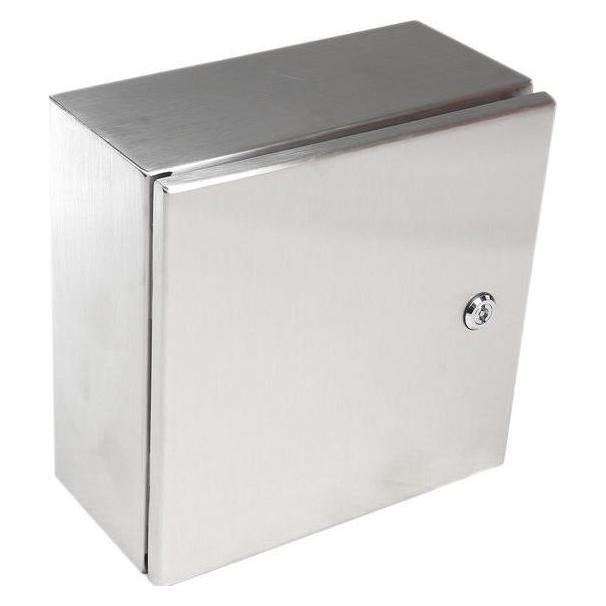 RS PRO IP66 Wall Box, S/Steel, 300x300x150mm (8428406)