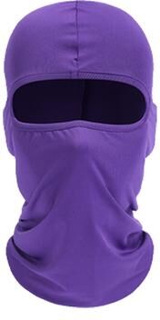 Perfect Picks Market ArcticShield Balaclava Face Mask For Motorcycle Riding, Skiing & UV Sun Protection purple