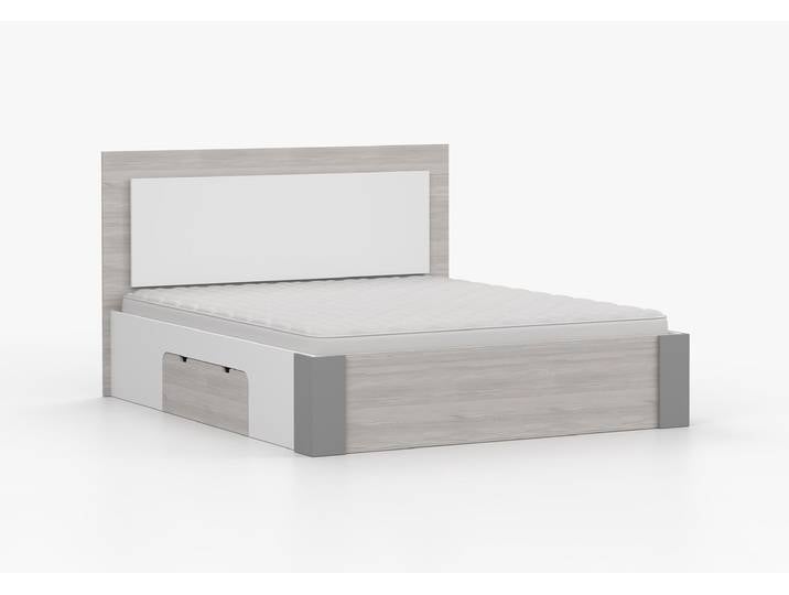 Bett 160x200 HELIOS 31 Kathult Kathult + Weiß