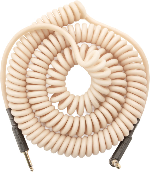 MXR 30 FT Coil Glow Cable R S Cream
