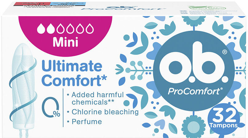 Ob O.B. Procomfort Mini tampón 32 u