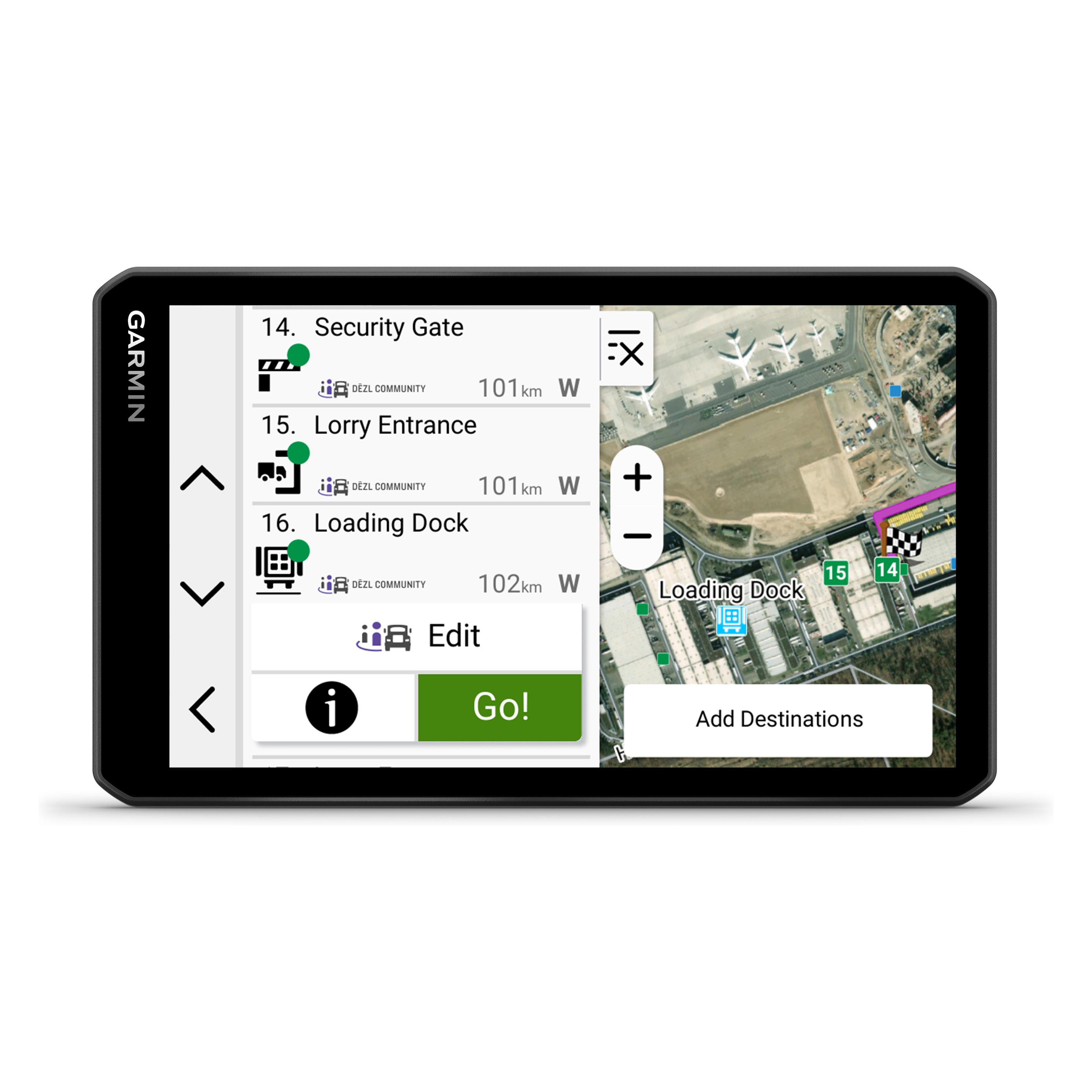 Garmin dezl LGV720 7" Truck GPS, Europa (6.95") (010-02924-15)