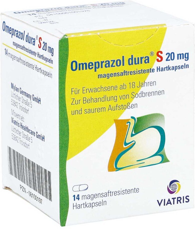 Omeprazol dura S 20mg