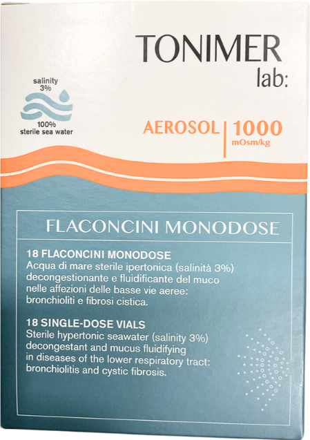 D'Aveia Tonimer Hipertónico Ampolas Aerossol 18x3ml